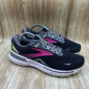 Brooks Adrenaline GTS 23‎ Women's Size 10.5 Black Sneakers Shoes 1203811B037